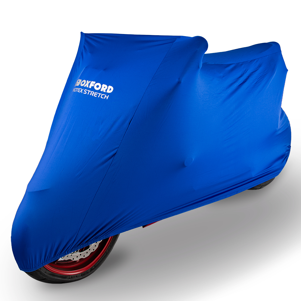 Oxford Oxford Protex Stretch Indoor Premium Stretch-Fit Cover Blue